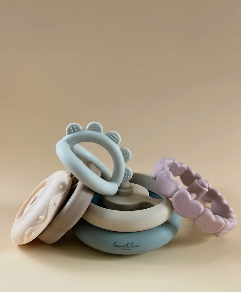 Stapelspeelgoed pastel
