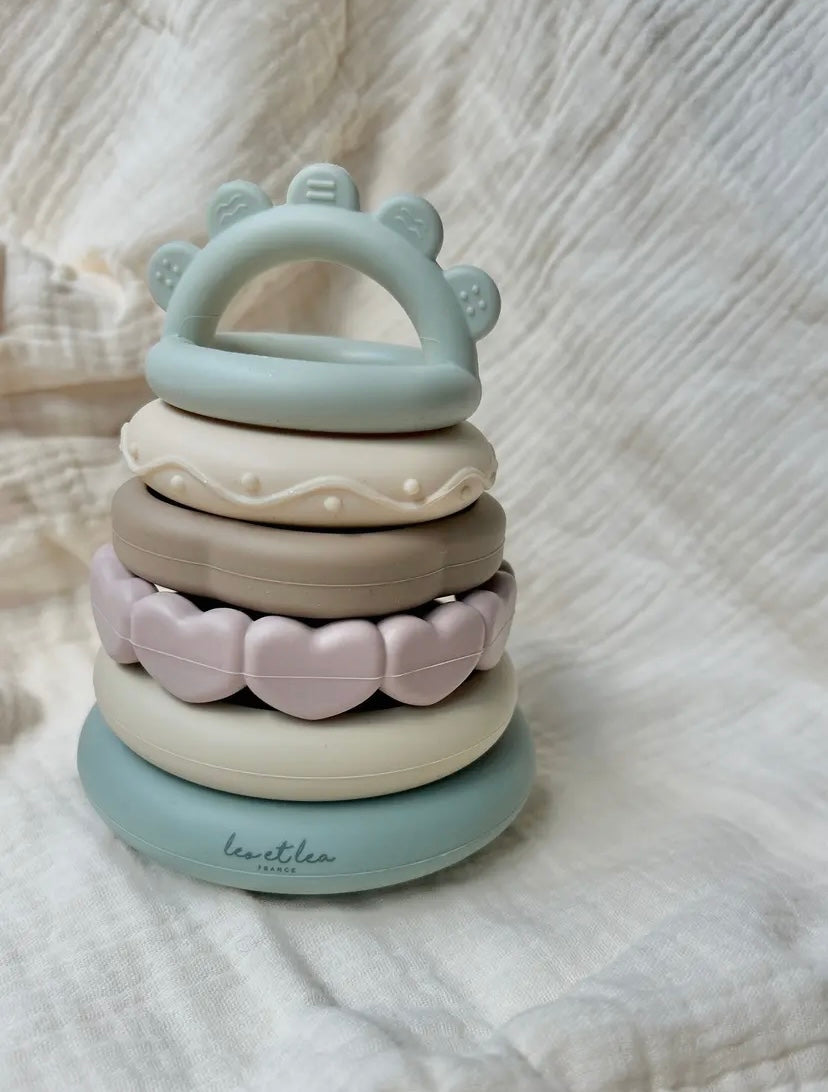 Stapelspeelgoed pastel