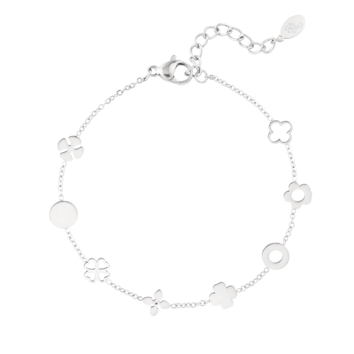 Armband luck zilver