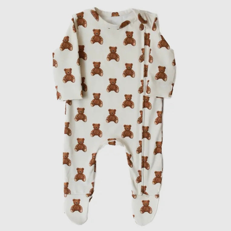 Teddy babypakje met rits