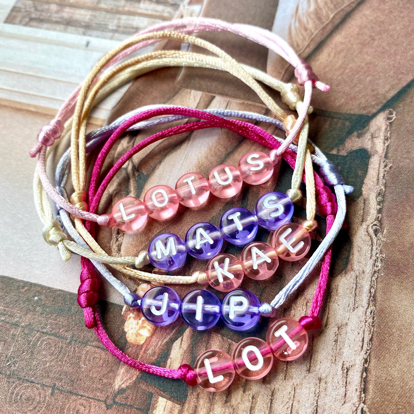 Armband Say my name round