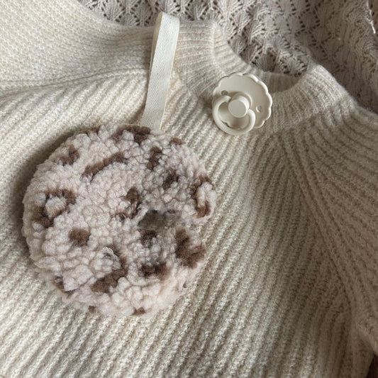 Speendoekje teddy beige/bruin