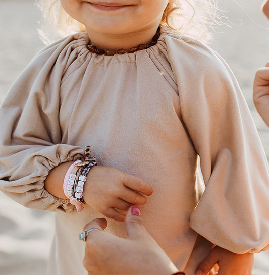 Ibiza girl donut armbandje met naam
