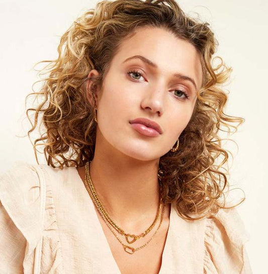 Ketting Love Chunky goud