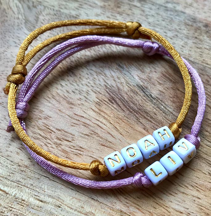 Armband Say my name cube
