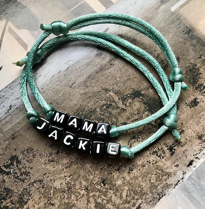 Armband Say my name cube