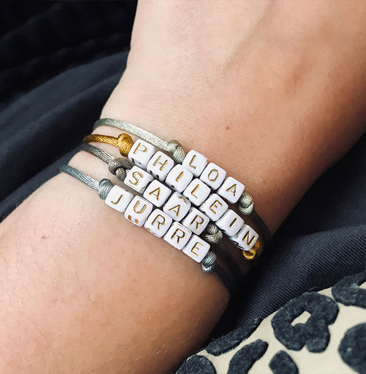 Armband Say my name cube