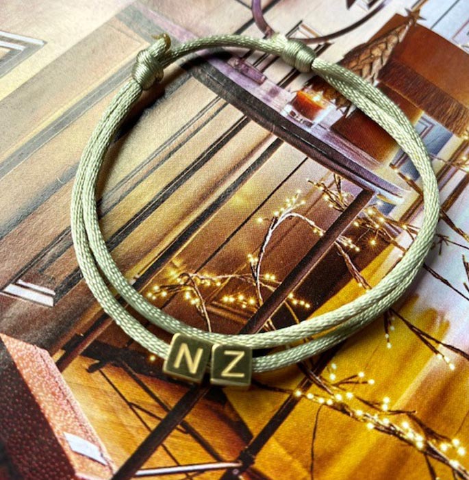 Armband cube multi letters