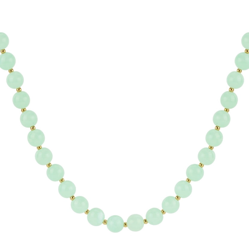Ketting kralen groen