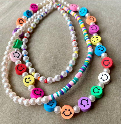 Telefoonketting Smiley